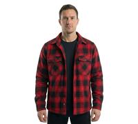 Brandit Veste Lumber Homme - noir-rouge - Taille 6XL