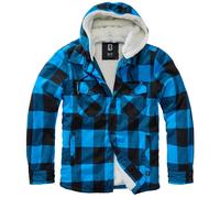 Brandit Veste mi-saison Lumber à capuche Turquoise/Noir Taille XXXL
