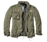 Brandit Veste M65 Giant Classique Style Militaire Doublure Amovible Olive