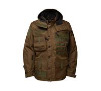 Brandit Veste Performance Outdoor - Hydrofuge à capuche - Olive 2XL Homme