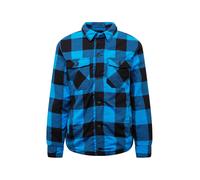 Brandit Veste Lumberjacket Homme Noir/Bleu Taille 3XL