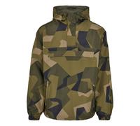 Brandit Veste Summer Windbreaker Swedisch Camo Capuche Vert Taille M Homme