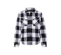 Brandit Veste Lumber Jacket Blanc/Noir Taille M