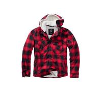 Brandit Veste mi-saison rouge clair / rouge chiné / noir, Taille XL