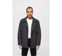 Brandit Veste Pea Coat Parka Cabanjacke Classique Manteau Noir