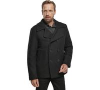 Brandit Veste Pea Coat Parka Cabanjacke Classique Manteau Noir