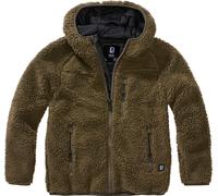 Brandit Teddy Jacket Vert,Marron 122-128 cm Enfants