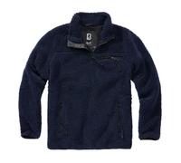 Brandit Pull-over Teddyfleece bleu marine/noir Taille M