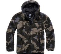 Brandit Veste Teddyfleece Worker Jacket en camouflage foncé S
