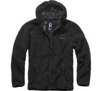 Brandit Veste Teddyfleece Worker Jacket Noir Homme Taille S