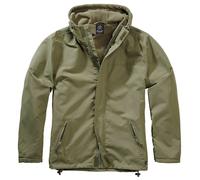 Brandit Veste Windbreaker Frontzip Hydrofuge Polyester Homme Olive Taille M