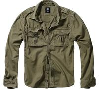 Brandit Vintage Long Sleeve Shirt Vert L Homme