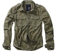 Brandit – Chemise manches longues Vintage – olive – Taille L