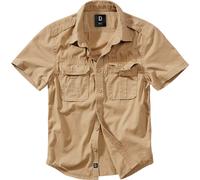 Brandit Chemise Vintage manches courtes noisette Taille S