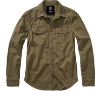 Brandit Chemise Femme Vintage Manches longues Olive Taille L