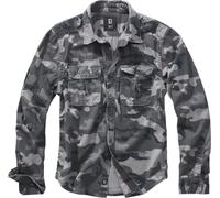 Brandit Vintage Long Sleeve Shirt Gris S Homme