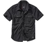 Brandit Vintage Shirt Chemise Travail Boutonnée Courte Manche Col Kent S-7XL