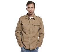Brandit Vintage Shirt Long Sleeve, color: camel, size: S