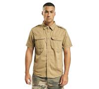 Brandit Vintage Shirt Short Sleeve, color: camel, size: XL
