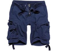 Brandit Vintage Shorts Basic, Bleu Marine, S Hommes
