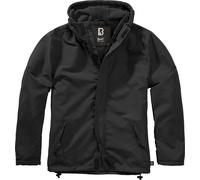 Brandit Frontzip Windbreaker, color: black, size: 6XL
