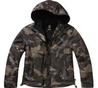Brandit Windbreaker Frontzip Veste femme, Camouflage sombre, Taille S