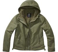 Brandit Women Frontzip Windbreaker, color: olive, size: M