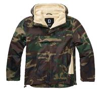 Brandit Windbreaker Sherpa Veste avec Doublure Capuchon Pluie S-5XL