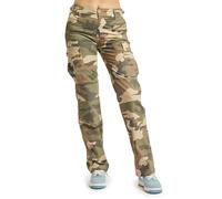 Brandit Pantalon cargo pour femmes BDU Rip-Stop Light Woodland 32