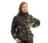 Brandit Women Summer Frontzip Windbrea, color: darkcamo, size: M
