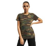 Brandit 44004, t-shirt femmes S Woodland Woodland