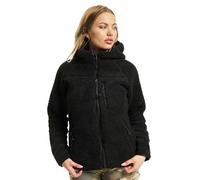Brandit Women Teddyfleece Jacket Hoode, color: black, size: M