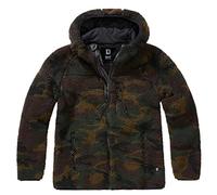 Brandit Women Teddyfleece Jacket Hoode, color: woodland, size: 3XL