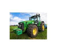 BrandMac Couverture de bébé 'Traktor' mélange de couleurs, Taille One Size