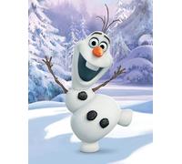 BrandMac Disney Frozen Elsa Anna Olaf Plaid 130 x 170 cm