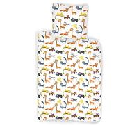 BrandMac Parure de lit Junior 100 x 140 cm Animaux