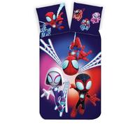 BrandMac Parure de lit pour bébé, motif Spidey, 100 x 135 cm, 40 x 60 cm