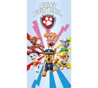 BrandMac Paw Patrol Serviette 100 % coton - Serviette de bain ultra douce et grande pour filles et garçons - Serviettes de plage pour tout-petits pour la natation