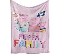 Peppa Pig Couverture de bébé mélange de couleurs / rose, Taille One Size