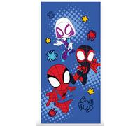 BrandMac Serviette de plage & bain Spidey & Ses Amis Extraordinaires 70x140 cm 100% Coton