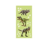 BrandMac Serviette de bain ou de plage 70 x 140 cm Motif dinosaure Coton