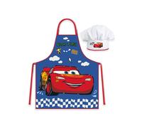 Brandmac Tablier et toque pour enfants Cars 001 bleu set de cuisine