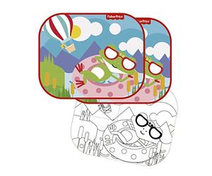 Brandnameinternal protection solaire de voiture (2pcs) + Dessinez Grenouille