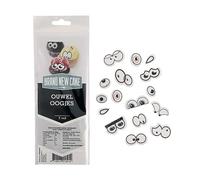 BrandNewCake® Assortiment d'Yeux Comestibles - Décoration en Sucre pour Gâteaux et Cupcakes - Oeillets Sucrés pour Pâtisserie