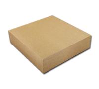 BrandNewCake® Boîte à Gâteau en Carton - 30x30x8 cm - Lot de 3 - Couleur Marron - Idéal pour Transport et Présentation de Gâteaux