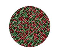 BrandNewCake® Perles de Chocolat Croquantes - Mélange de Noël 190g - Décoration pour Gâteaux et Pâtisseries