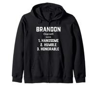 Brandon Costume Handsome Humble Honorable Funny Brandon Meme Sweat à Capuche