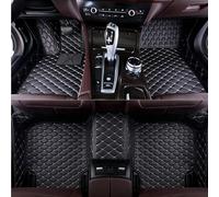 Brandon99 Tapis de Voiture pour Nissan Juke 2019-2024, sur Mesure Ensemble de Tapis en Cuir Tous Temps ImperméAble Antidérapant Protection, Accessoire Voiture,Black-Beige