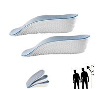 Brandone Insoles Height Increase,Brandone Orthopedic Highpads 1.0,Brandone Insoles,Arch Support Insoles,Startup Brandone Insoles,Orthopedic Insoles for Arch Pain (gray, 1.37in/3.5cm)