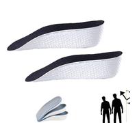 Brandone Insoles Height Increase,Brandone Orthopedic Highpads 1.0,Brandone Insoles,Arch Support Insoles,Startup Brandone Insoles,Orthopedic Insoles for Arch Pain (black, 1.37in/3.5cm)
